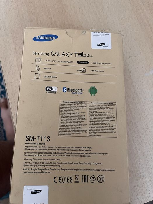 Планшет samsung tab 3 lite