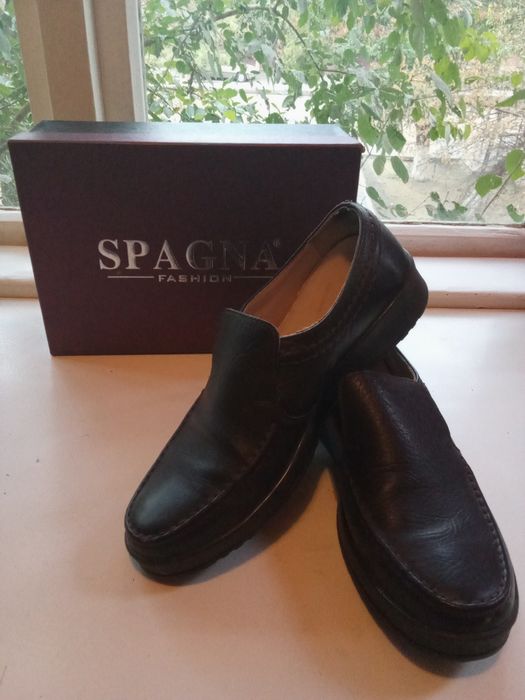 Мужские кожаные туфли 43 размер