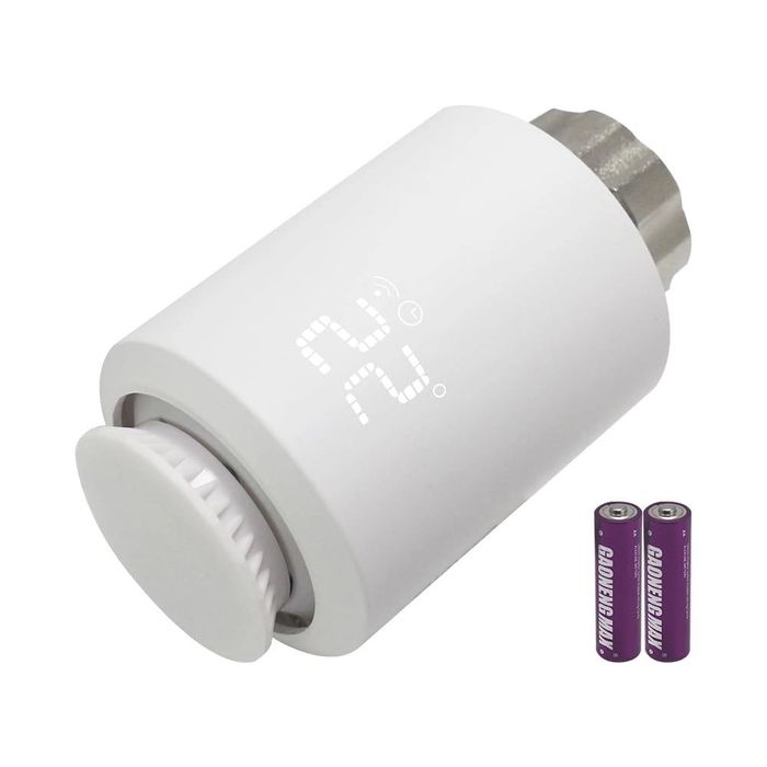 Termostat smart KETOTEK pt calorifer, compatibilă cu aplicații smart