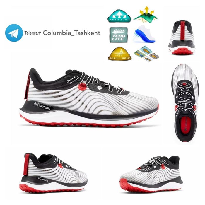 Columbia® TECHLITE+™ ВЕСЕННО-ЛЕТНИЕ Супер мягкие Кроссовки из США