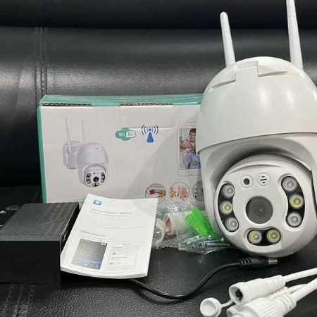 Kамера за наблюдение, 2MP, WiFi, 1080P, IP65, аларма, нощно виждане