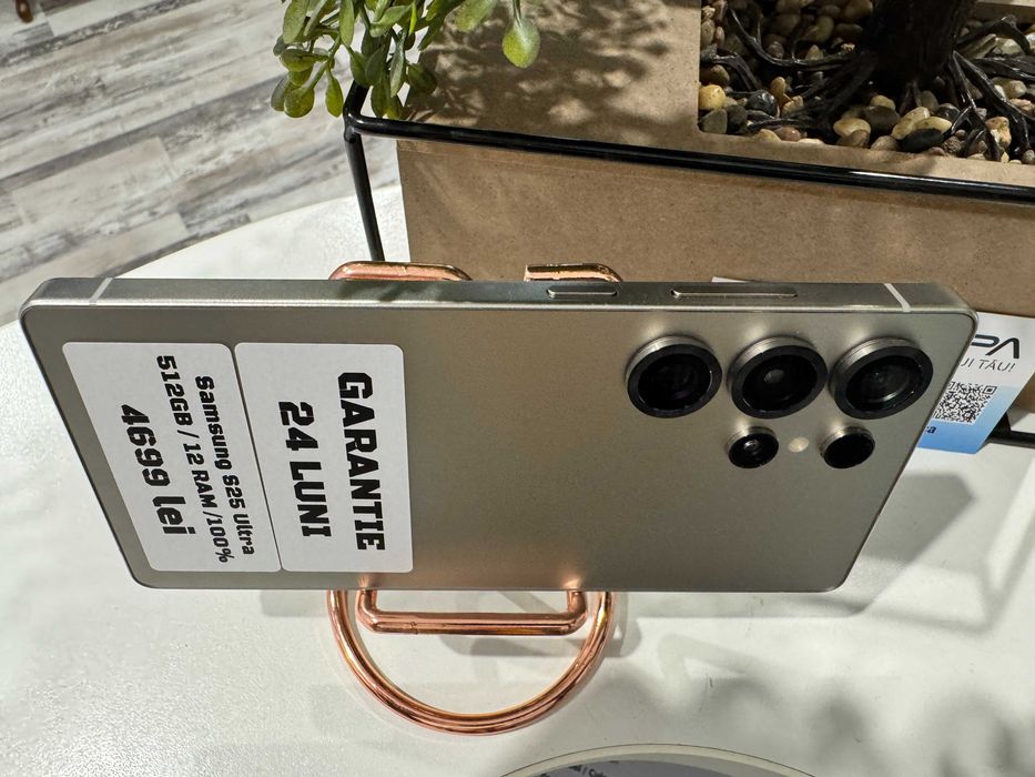 Samsung S25 Ultra 512GB/12RAM - Din magazin,cu garantie! Folie Gratis