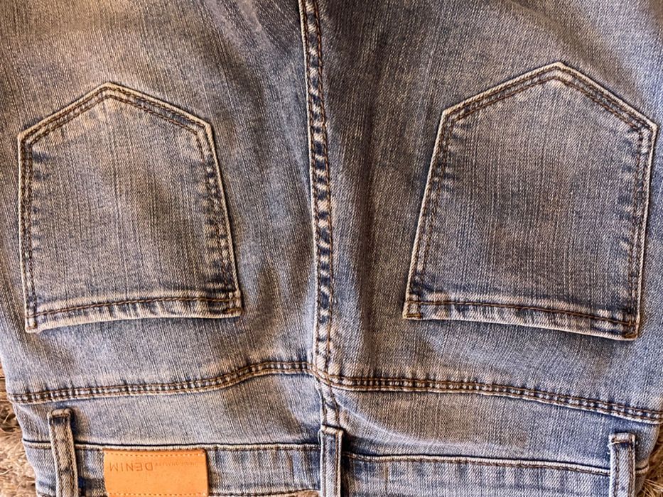 Дамски светлосини дънки