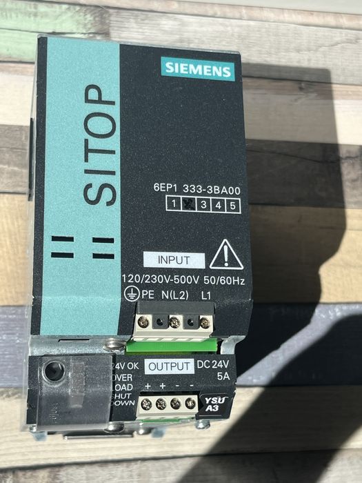 Siemens SITOP Modular 6EP1333-3BA00 24V 5A Sursă Alimentare Industrială NOU în cutie