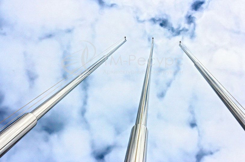 Флагштоки из нержавеющей стали