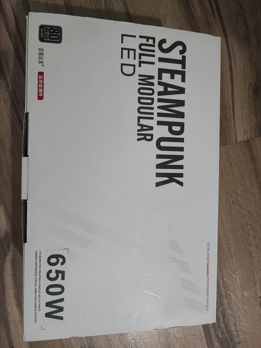 Sursa 1stplayer STEAM PUNK, 650W, 80+ Silver, Modulara