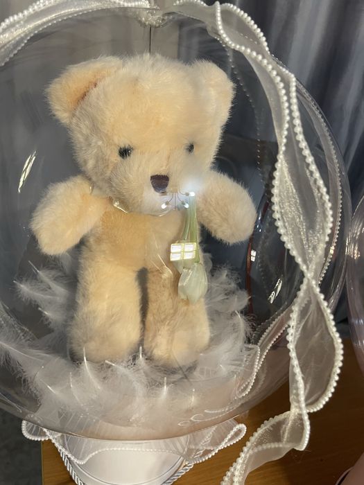 Мишка в шарике подарки