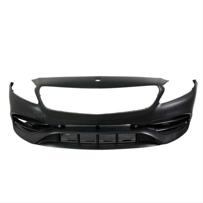 Предна броня за Mercedes A-Class W176 (2013-2019) - AMG с отвори за парктроник. НОВО ! НА СКЛАД!