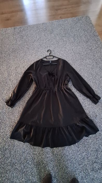 Rochie neagra subtire