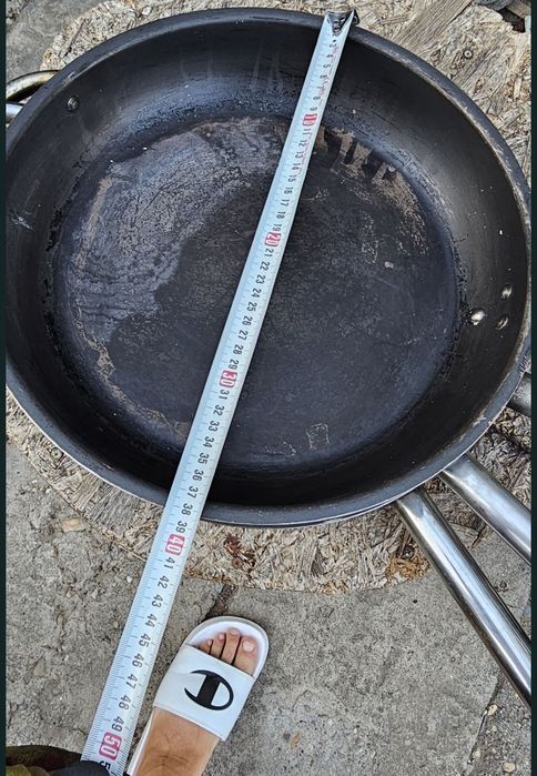 Tigaie PIAZZA Inox 18/10 diametru de 38 cm