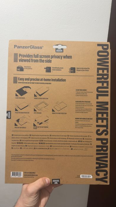 Vand Folie de Protecție Panzer Privacy iPad Pro 12.9”