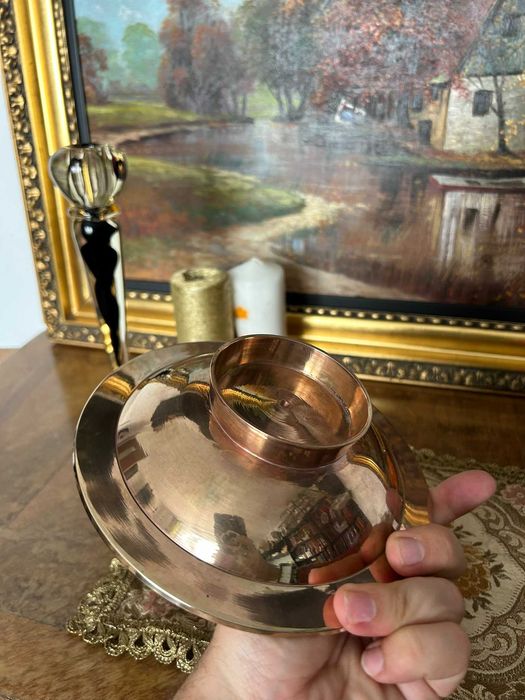 DN988 Bol de alama/bronz 417g 17d si 4h