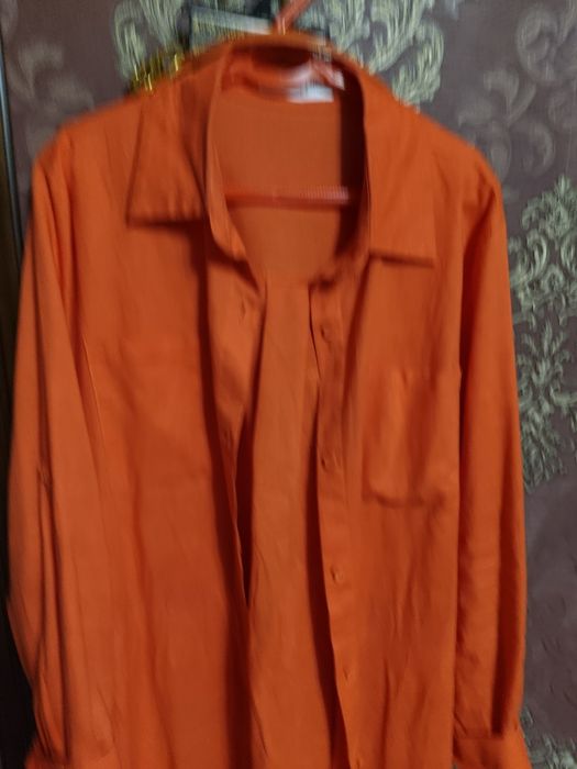 Яркая модная платье рубашка