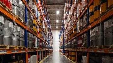 Стеллажи паллетные, складские, фронтальные ProStellaj