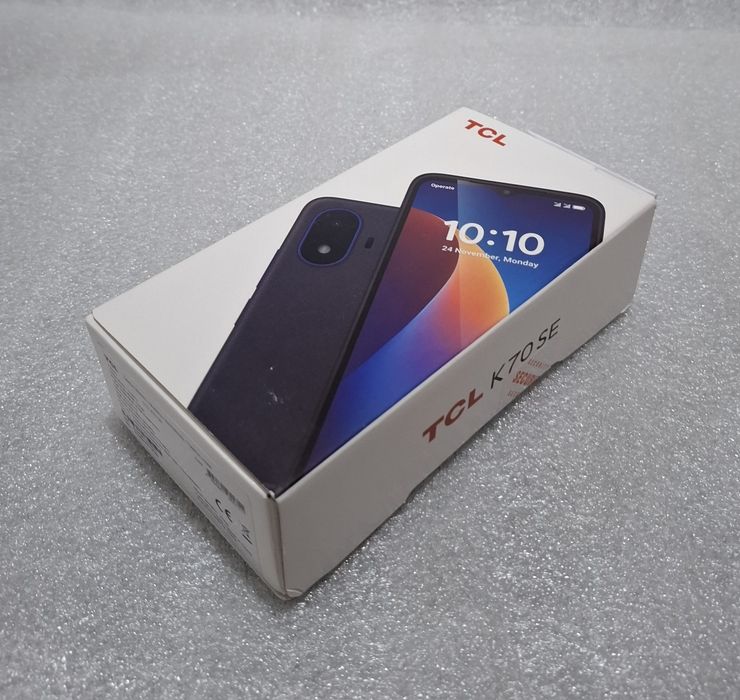 Smartphone TCL K70 SE, Dual SIM, 64 GB, 4 GB RAM, nou, sigilat