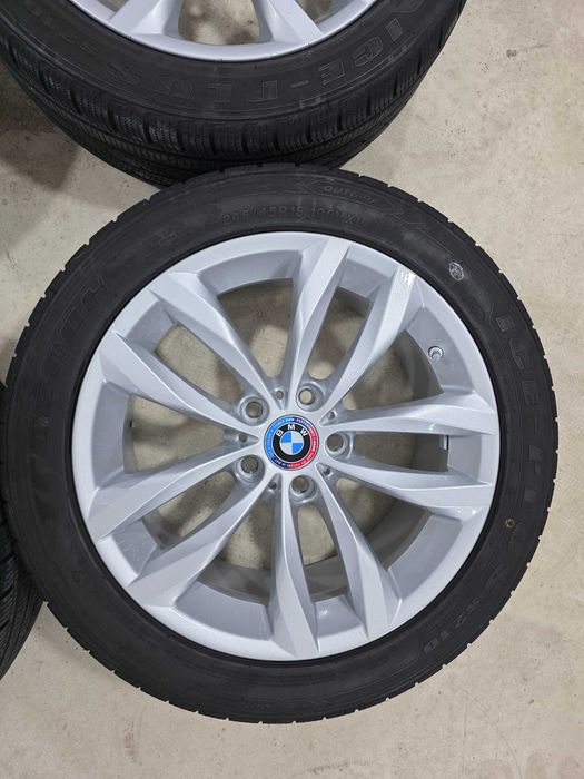 Jante 18 Style 609 OEM BMW F10 F11 F06 F12 F30 E90 X1 X3 cu senzori 8J et30 5x120 72.6