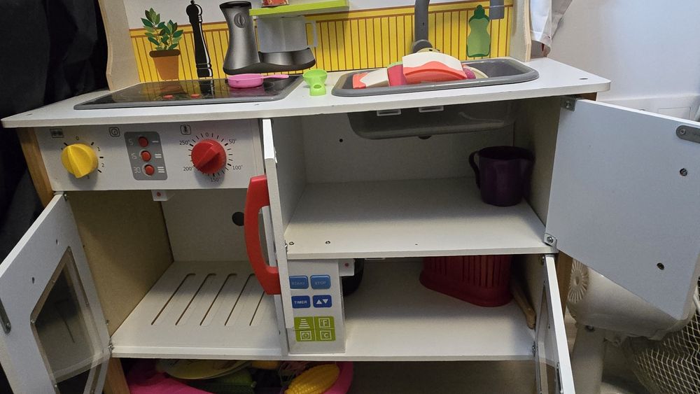 Bucatarie lemn pentru copii, Lidl