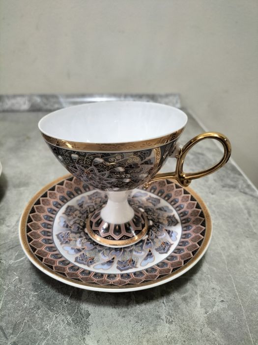 Продам японский сервиз"Золотой павлин"