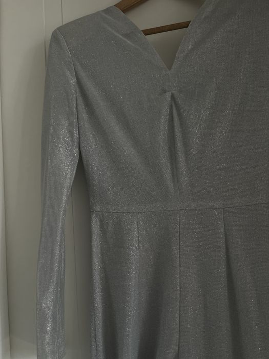 Комбенезон серебристый s,xs