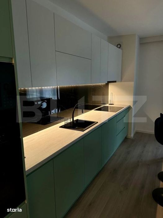 Apartament de lux, 58 mp utili si 52 mp gradina, zona semicentrala
