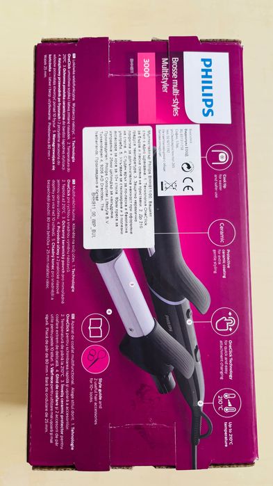 Преса за изправяне и маша за коса Philips StyleCare Multi-Styler 3000
