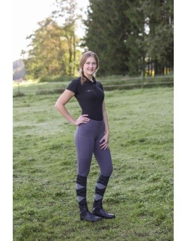 Еластичен дамски брич за конна езда тип клин Covalliero "Classic Star"