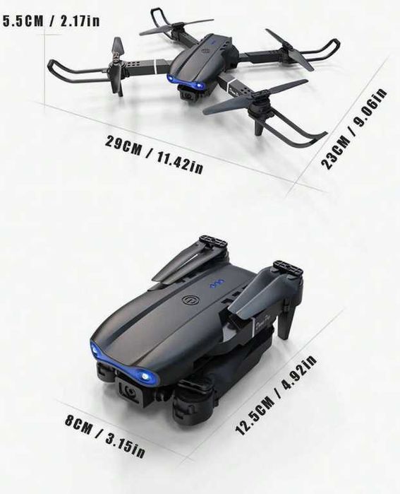 Дрон E99 с две камери 4K HD видео