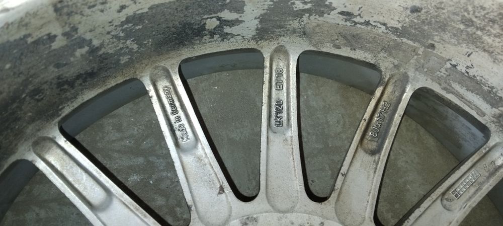 Диски с резиной R17 полка BMW