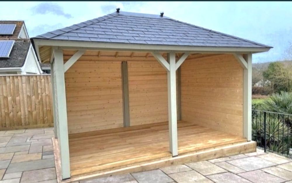 Vând foișoare terase pergole Magazii de depozitare