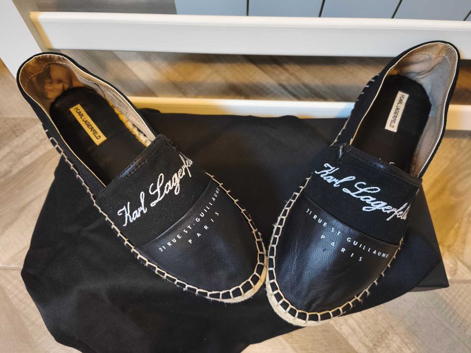 Оригинални еспадрили на Karl Lagerfeld , в отлично състояние