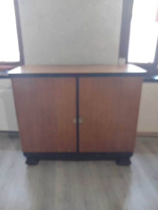 Set șifonier, dulap și cadru de pat fara somiera Retro/Vintage