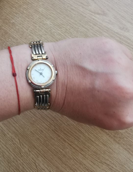 Ceas de mână vintage placat cu aur