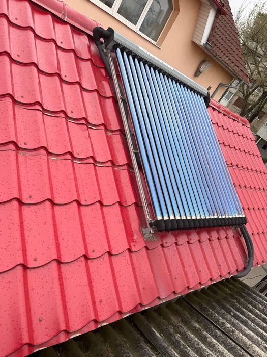 Sistem Complet Panouri Solare 20 Tuburi Vidate (Wilo/Steca)