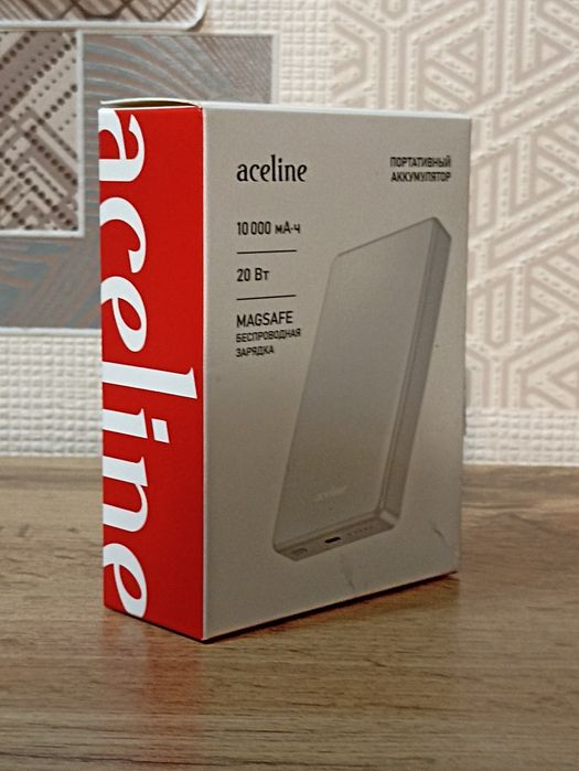 Новый повербанк Aceline 10000 мАч с MagSafe / Беспроводная зарядка