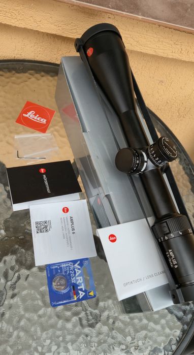 Leica amplus 2,5-15x56i L-4w, cu BDC nouă.