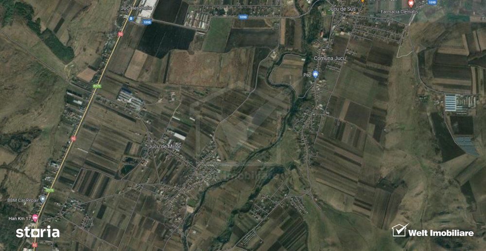Posibilitate investitie, teren Jucu de Mijloc - cu iesire la Somes