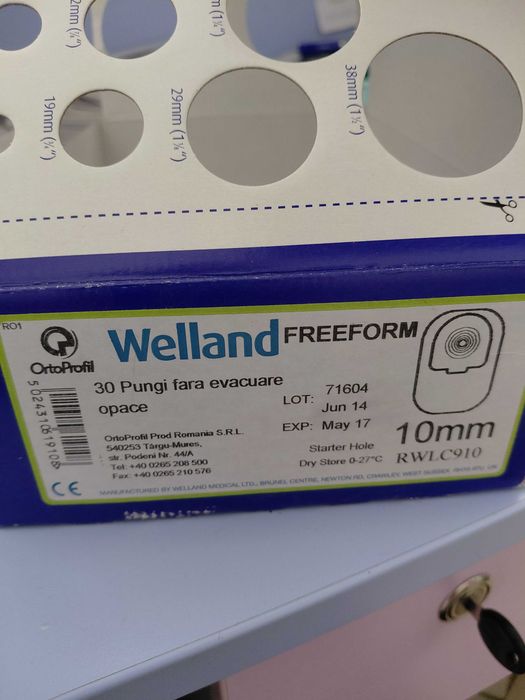 Vand pungi colostomie