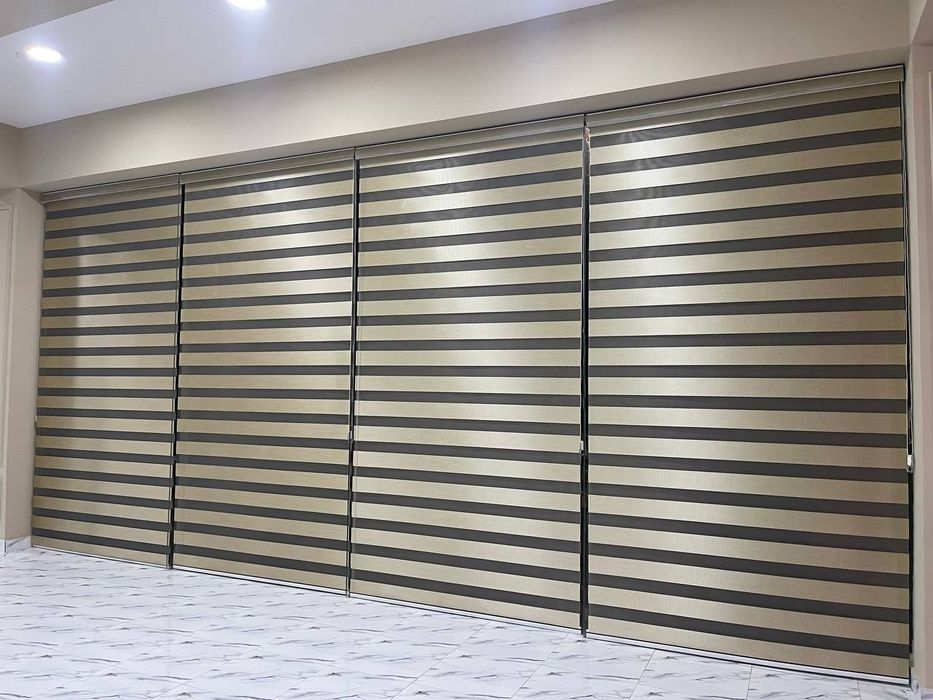 Jaluzi kombo plise parda жалюзи