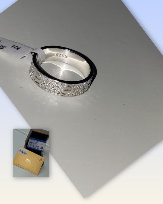 Серебро 925 с муассанитами