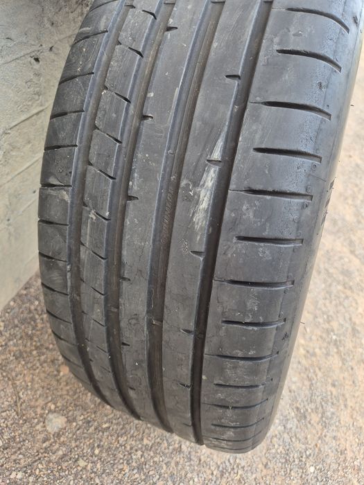 Volvo - aлуминиеви джанти 17 5x108 с гуми Dunlop - 225/50/17