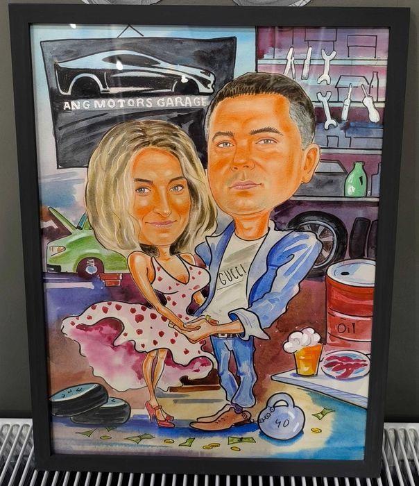 Caricaturi și portrete la comanda