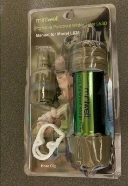 Новый портативный походный фильтр Miniwell L630