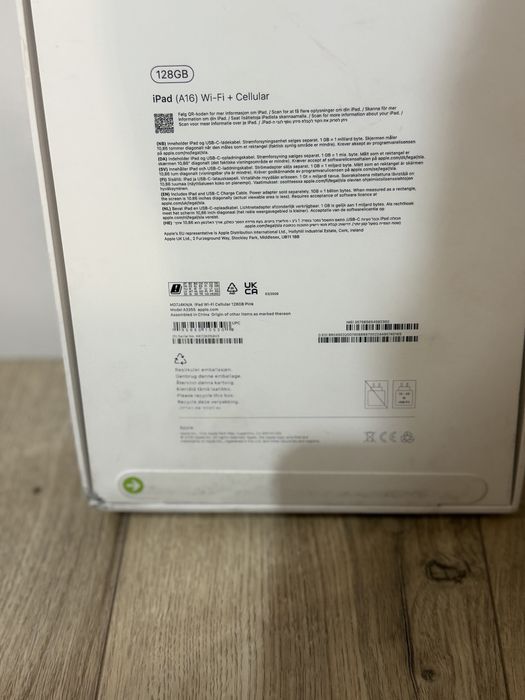 IPad (A16) wi-fi + cellular