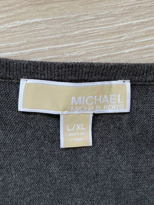 MICHAEL KORS женско пончо пуловер памук и вискоза размер L / XL