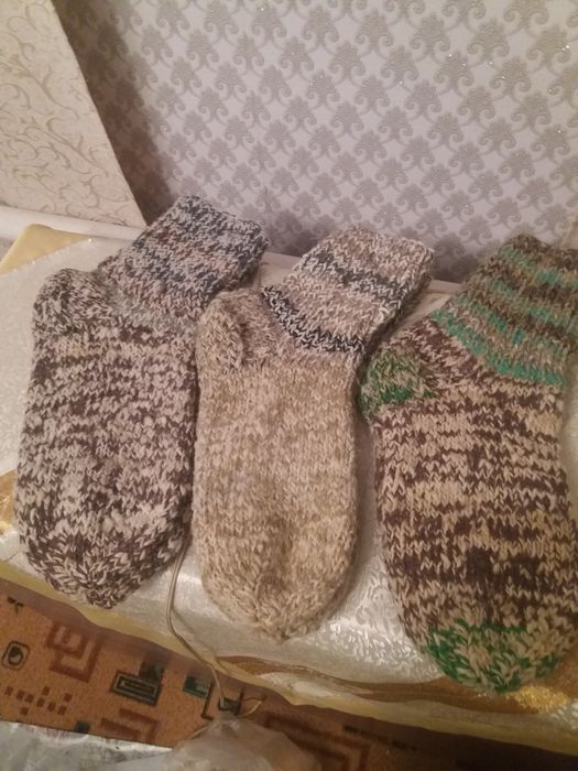 Носки вязаные носки