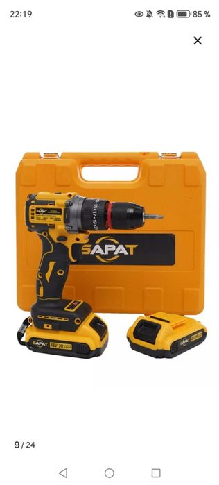 Шуруповёрт аккумуляторный