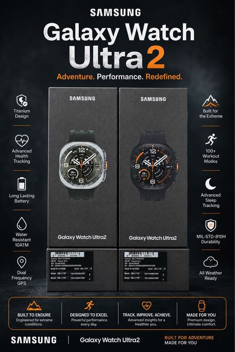 Samsung watch Ultra 2 new (2026)