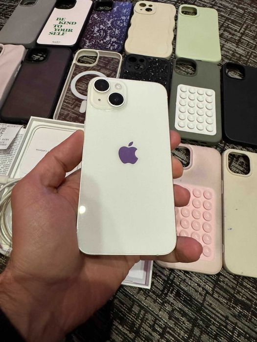 Iphone 14, 128 GB Бял