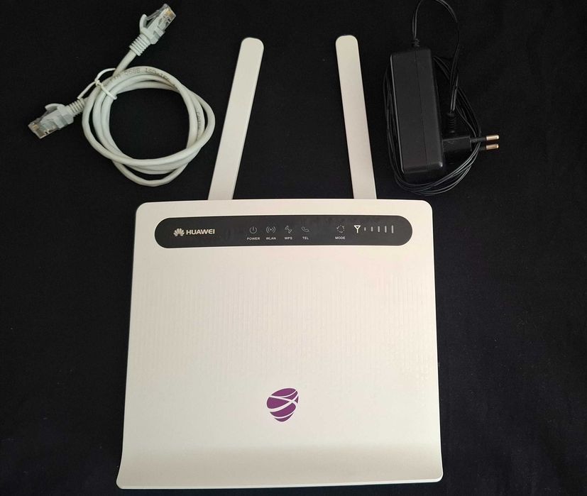 HUAWEI B593s 4G LTE SIM рутер Cat6 300Mbps Wi-Fi + Телефонна станция