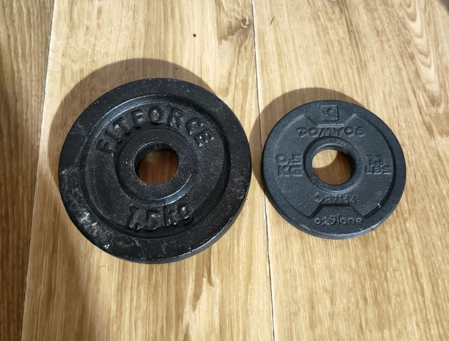 Vând Kettlebell 16 kg + 2 discuri